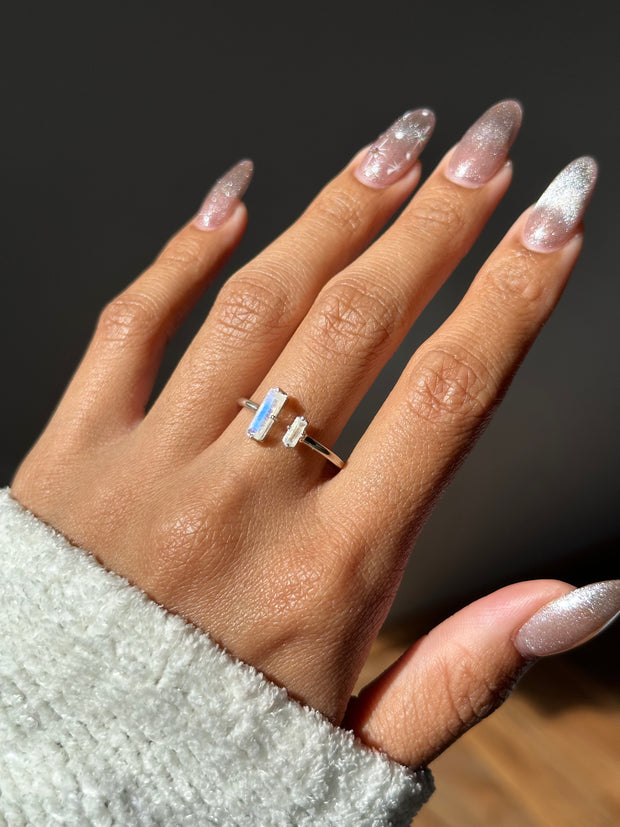 Toi Et Moi Crystal Ring