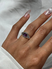 Boho Style Crystal Ring