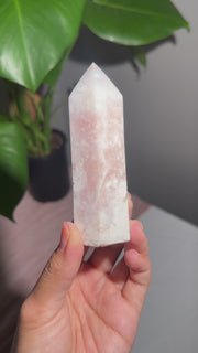 Pastel Flower Agate Tower - 26