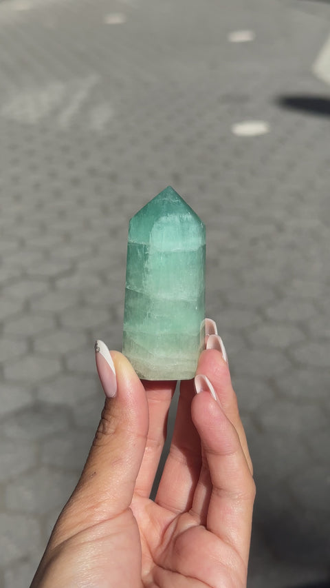 Madagascar Fluorite Tower - 12