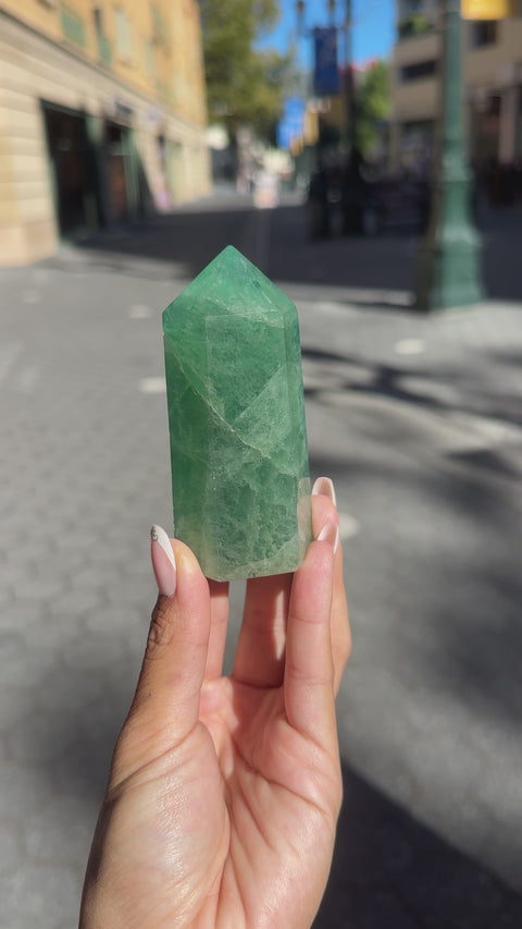 Madagascar Fluorite Tower  - 24