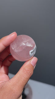 Star Rose Quartz Sphere - 22