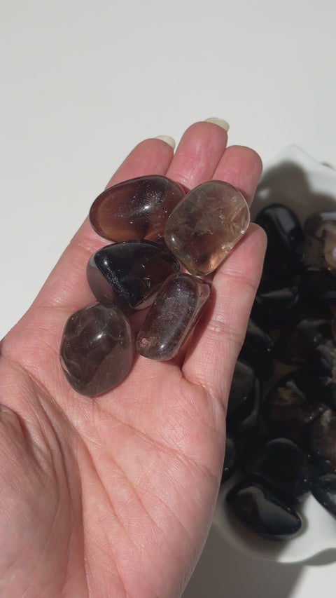 Smoky Quartz Tumbles