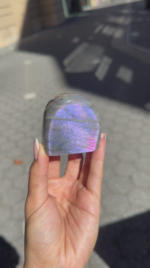 Mermaid Purple & Blue Labradorite Freeform - 30