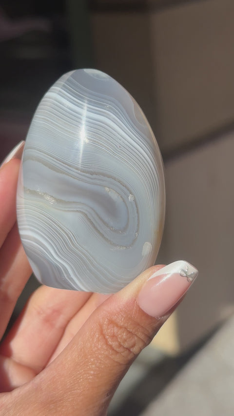 Mini Orca Agate Freeoform w/ Parallax - 16