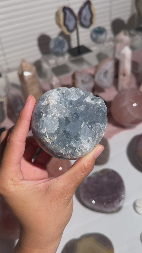 Celestite Sphere - 92