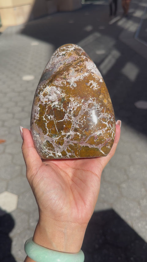 Moody Sea Jasper Freeform - 120