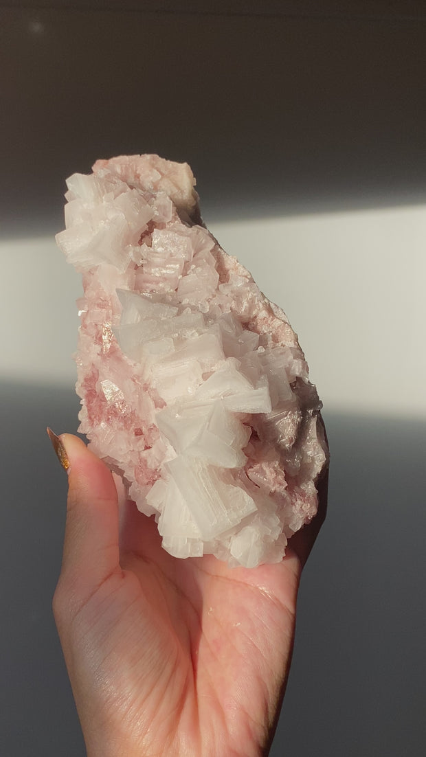 Pink Halite Cluster (G)