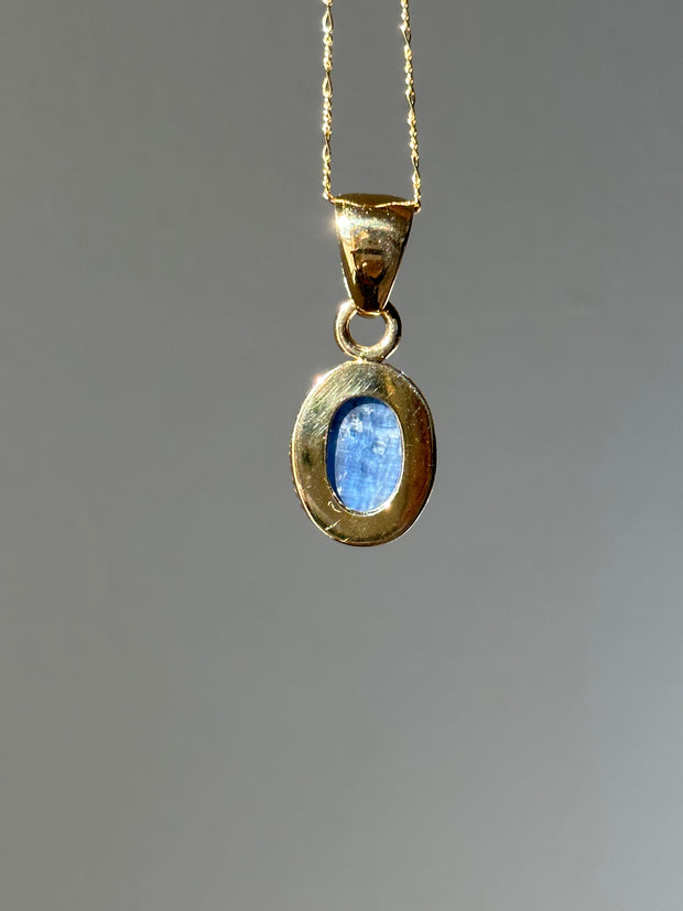 Kyanite Oval Pendant