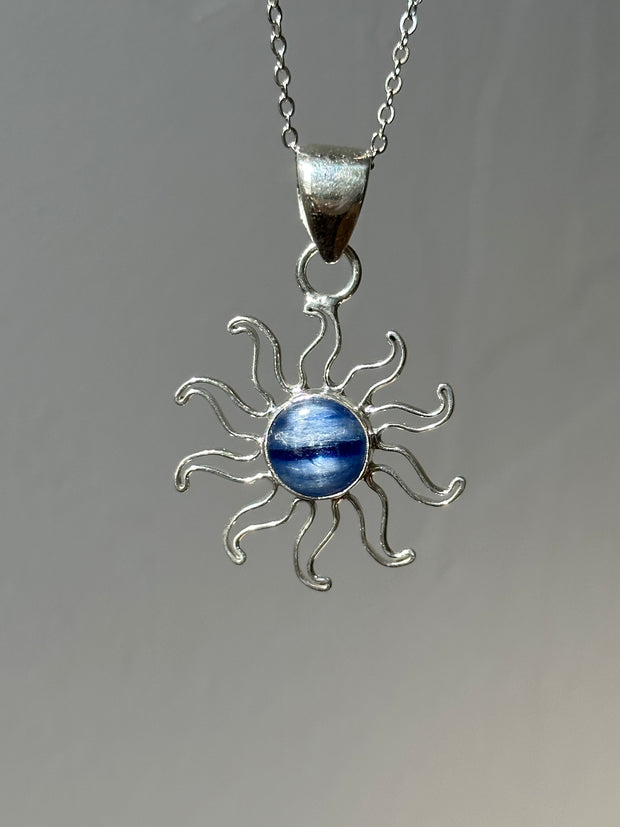 Kyanite Sun Pendant
