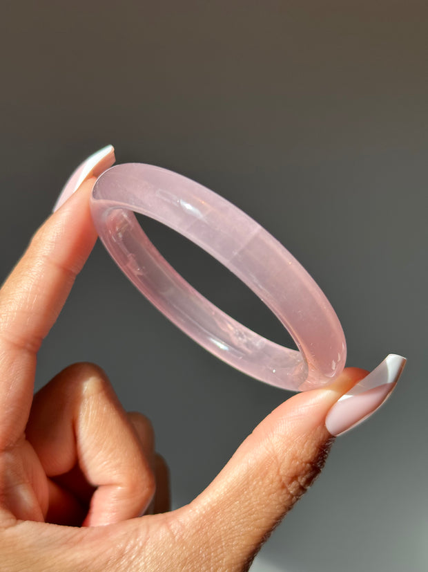 Rose Quartz Bangle 53.8mm (AR)
