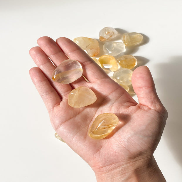 golden healer quartz tumbles
