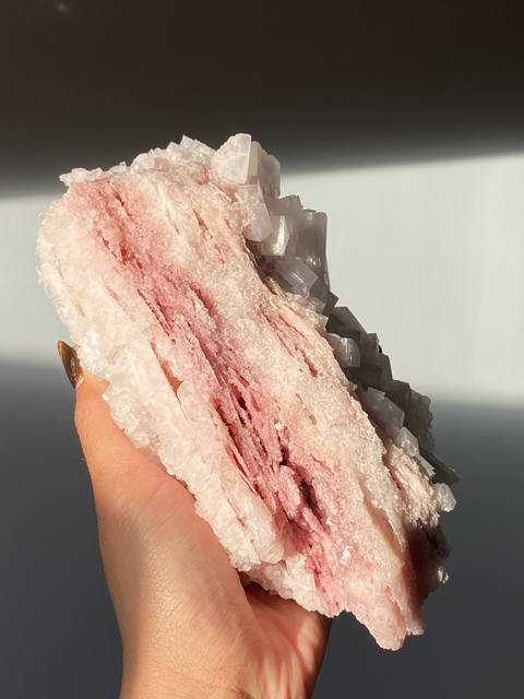 Pink Halite Cluster (F)