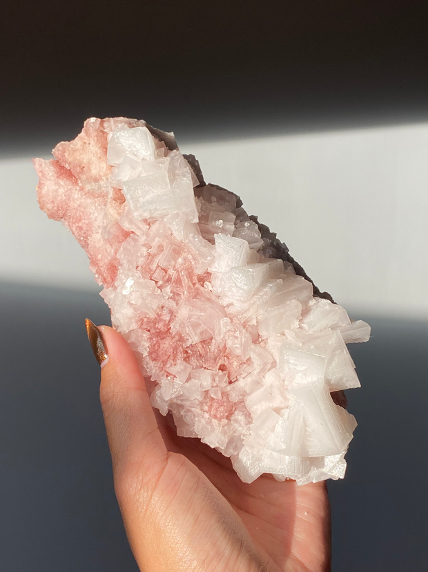 Pink Halite Cluster (G)
